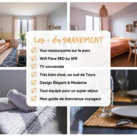 Le Grandmont - 100m Du Parc - Au Pied De La Faculte Des Sciences * 투르