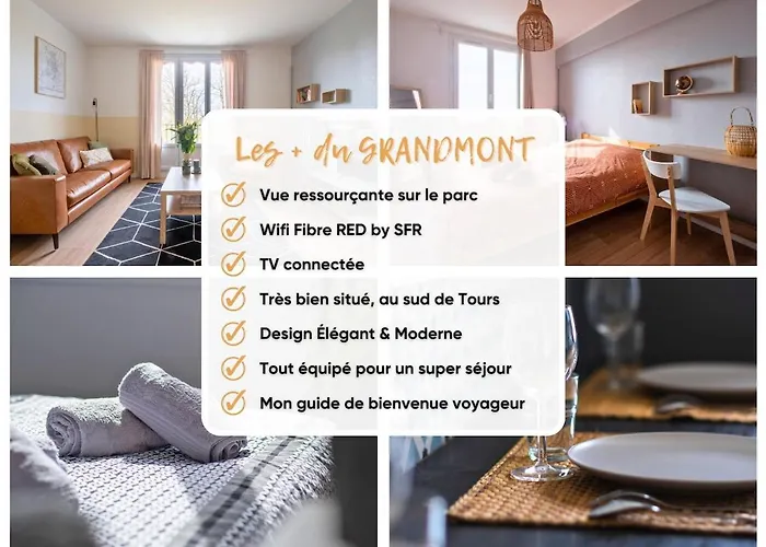 Le Grandmont - 100m Du Parc - Au Pied De La Faculte Des Sciences * Тур